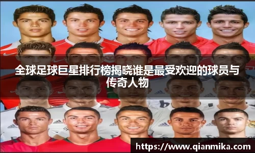 全球足球巨星排行榜揭晓谁是最受欢迎的球员与传奇人物